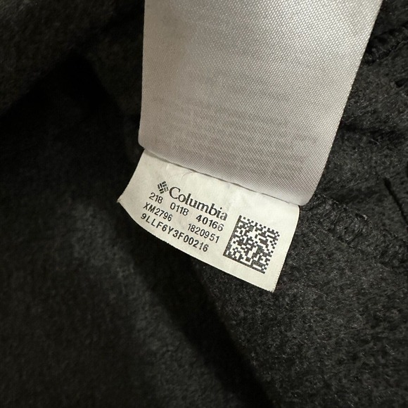 COLUMBIA Mens Steen Mountain 1/4 Snap Fleece Pullover in Gray - Picture 8 of 9